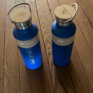 2 “4 Ocean” water bottles brand new never used